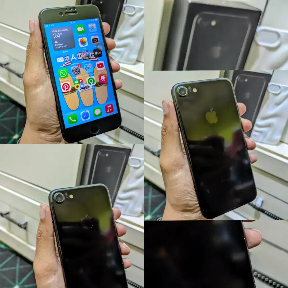 Iphone 7 Jet Black 128gb
Inter ZD/A Jaringan Alloperator Fulset