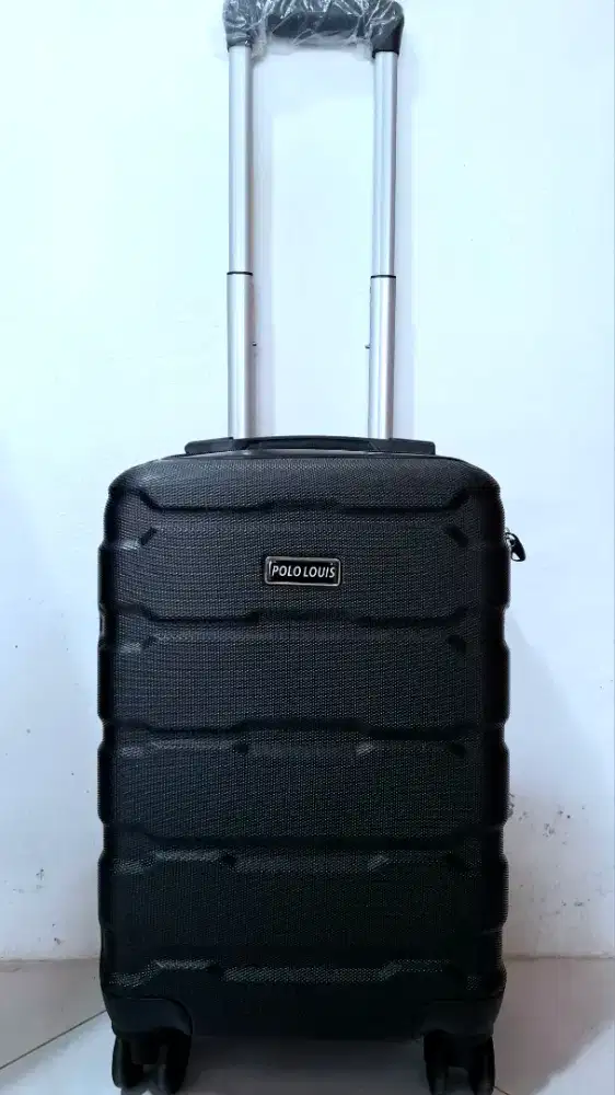 Baru travel koper polo hardcase fiber abs waterproof size 18 inch