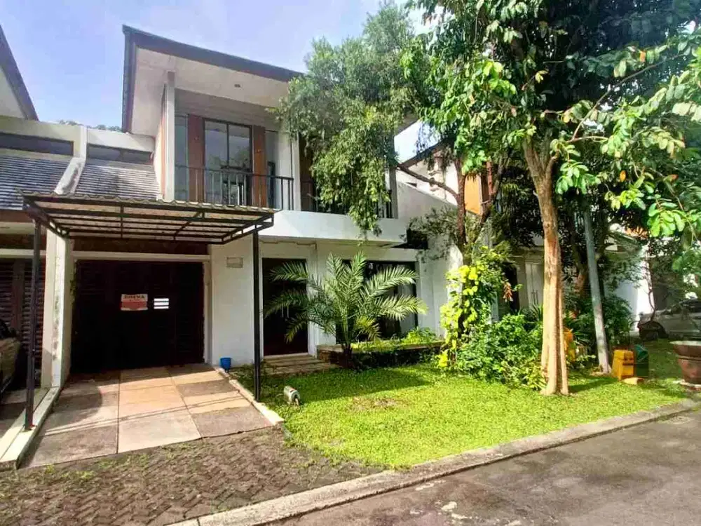 disewakan rumah model resor furnish siap huni di lavanya avani bsd