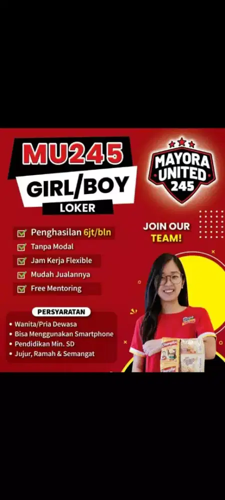 DIBUKA LOWONGAN UNTUK SPG/SPB MOTORIS