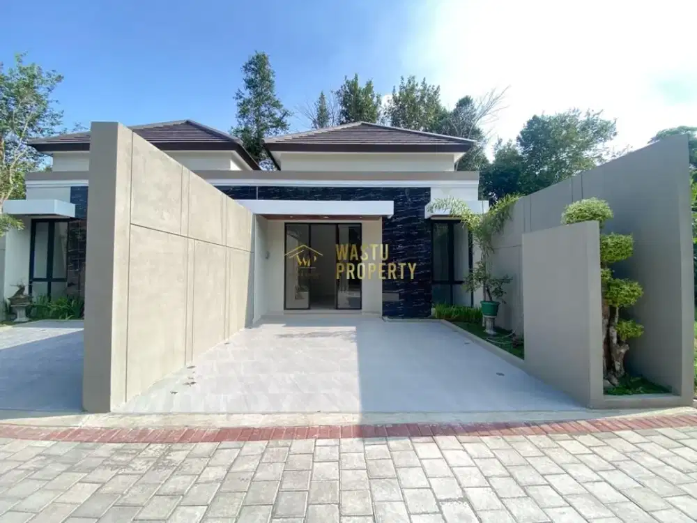 RUMAH MODERN DEKAT KAMPUS UII, SIAP HUNI DAN LENGKAP