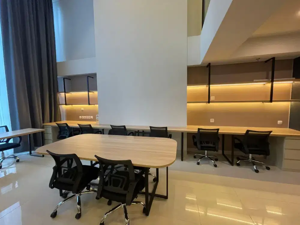 Disewakan Kantor 2 Lantai Eksklusif, Fasilitas Lengkap, Baru & Murah di Roseville SOHO & Suite BSD City