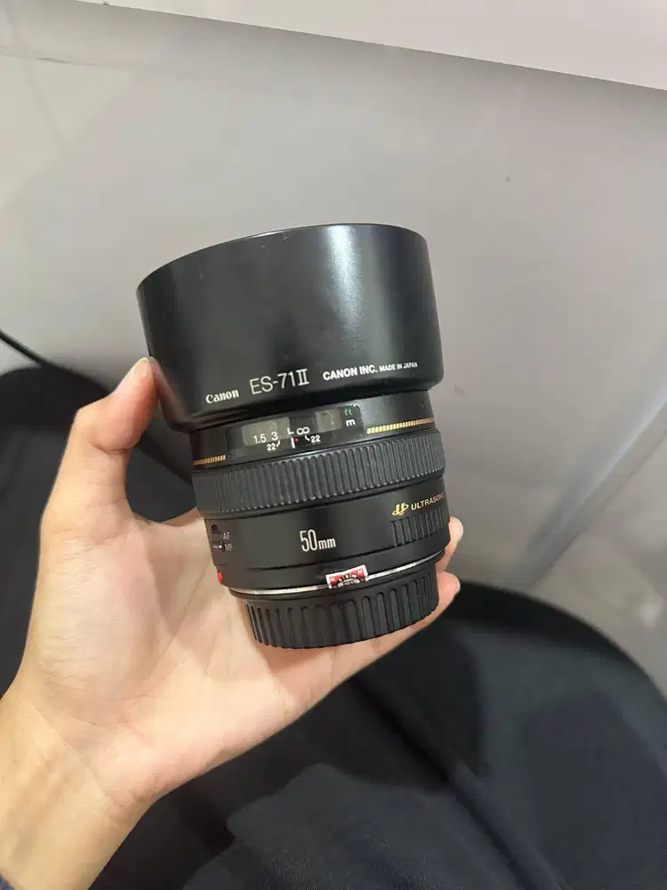 LENSA CANON 50MM F1.4 USM