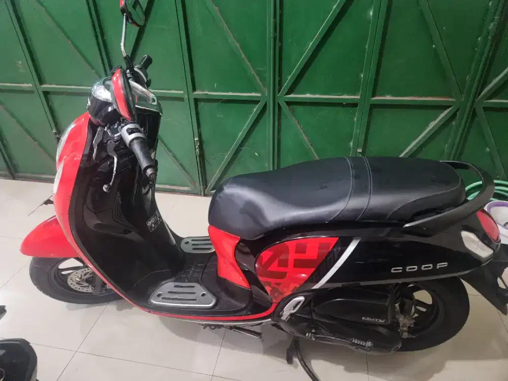 Dp1jt 3thn780rb  Scoopy merah hitam 2021 Gbm bisa tunai atau kredit
