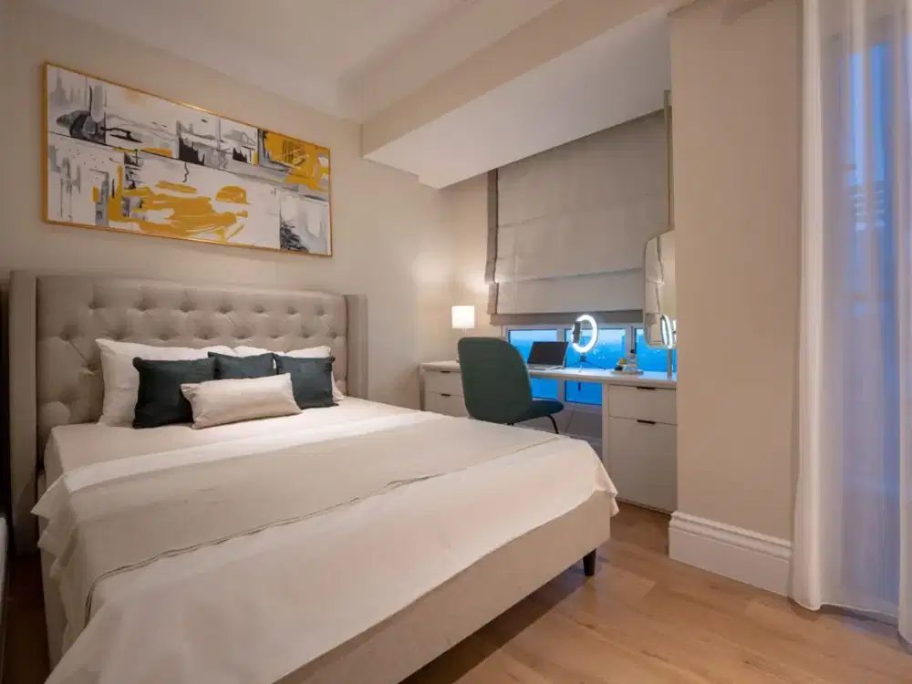 Sewa Apartemen Roseville SOHO & Suite BSD – 1 BR Eksklusif Baru Murah Fully Furnished Electronic