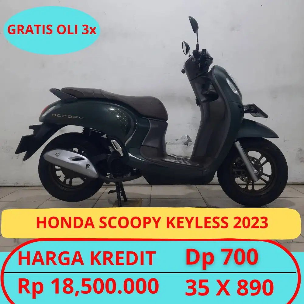Honda Scoopy Keyless 2023 Dp Murah Hanya 700 Ribu