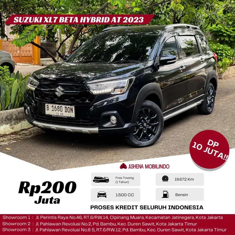 Xl7 Beta Hybrid AT 2023 Hitam DP 10jt Cash Atau Kredit Terbaik SeOLX!