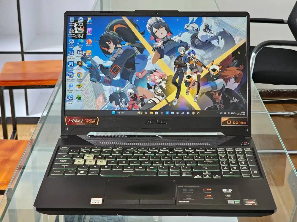 ASUS TUF Gaming A15 FA506IC AMD Ryzen 7 4800H Ram 8 GB SSD 512 GB Nvid