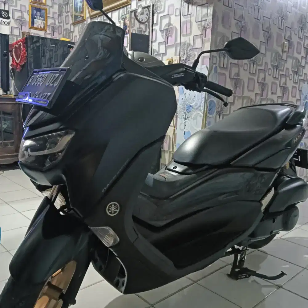 YAMAHA NEW NMAX 2022 HITAM BODI MULUS SEKALI GRES PAJAK HIDUP PANJANG