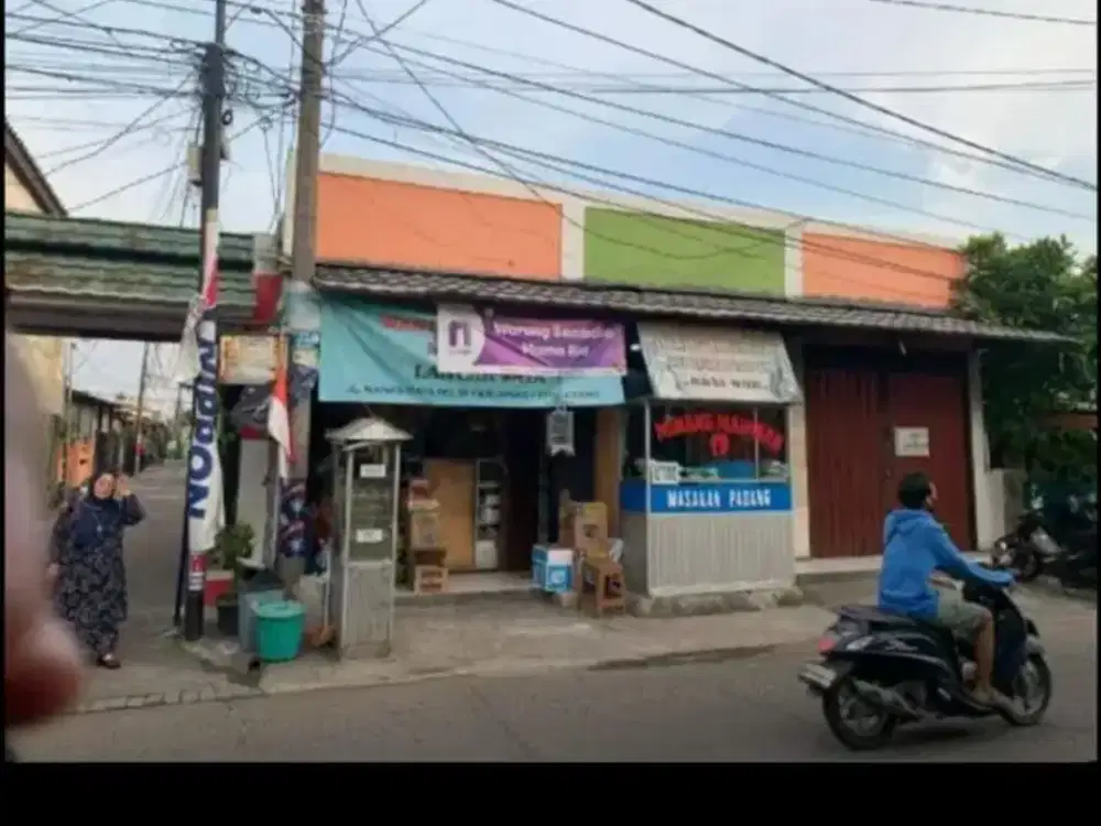 Dijual kios 3 pintu dan rmh kontrakan di belakang kios Rp 2 M nego.di jalan nanas perum Karawaci tangerang.