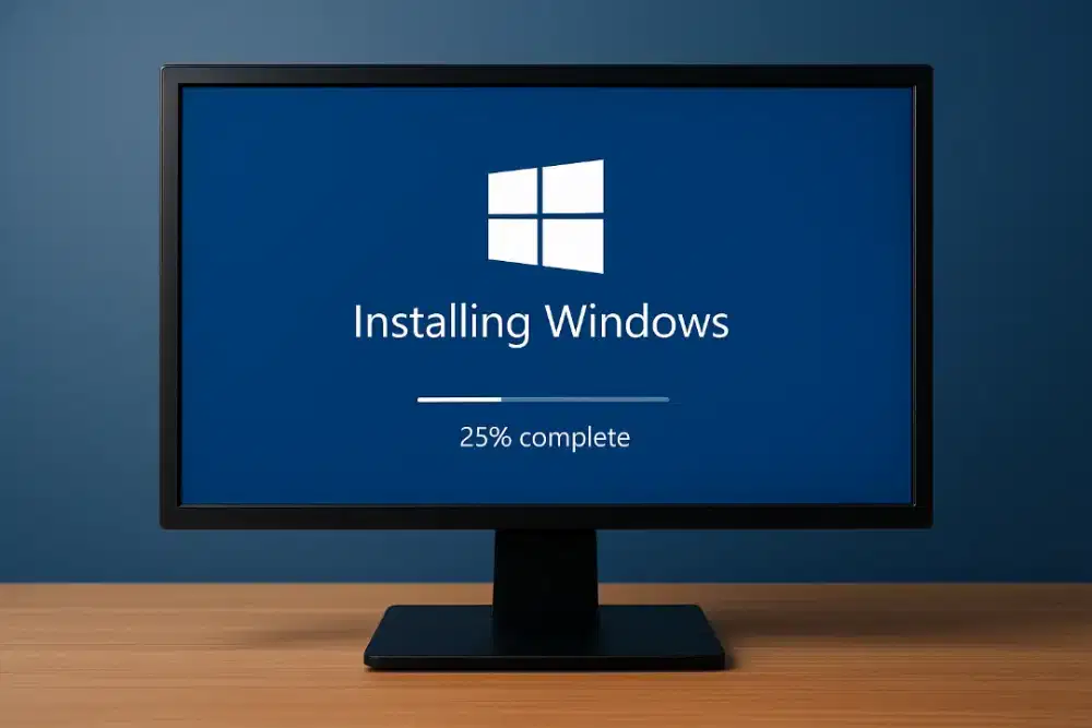 Instal ulang laptop, instal ulang macbook, instal ulang PC Windows