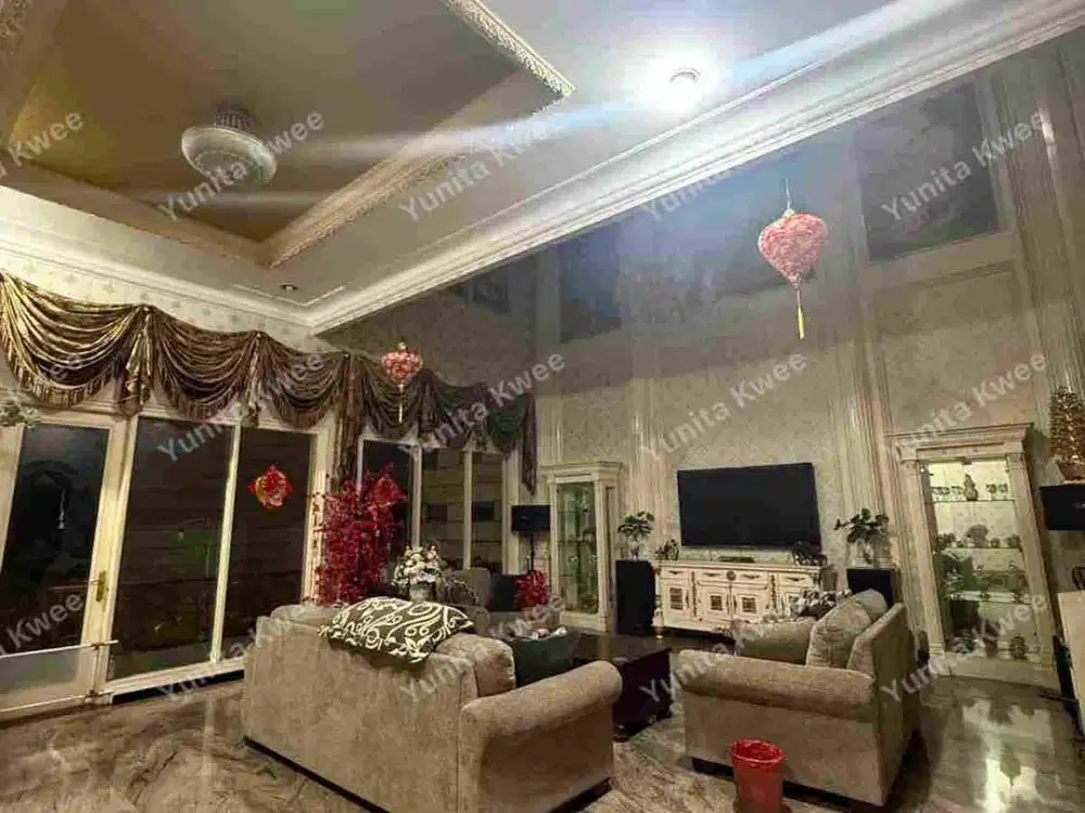 rumah Taman palem lestari Cluster tersendiri blok depan mewah jual cepat mau pindah Kalimantan hadap selatan