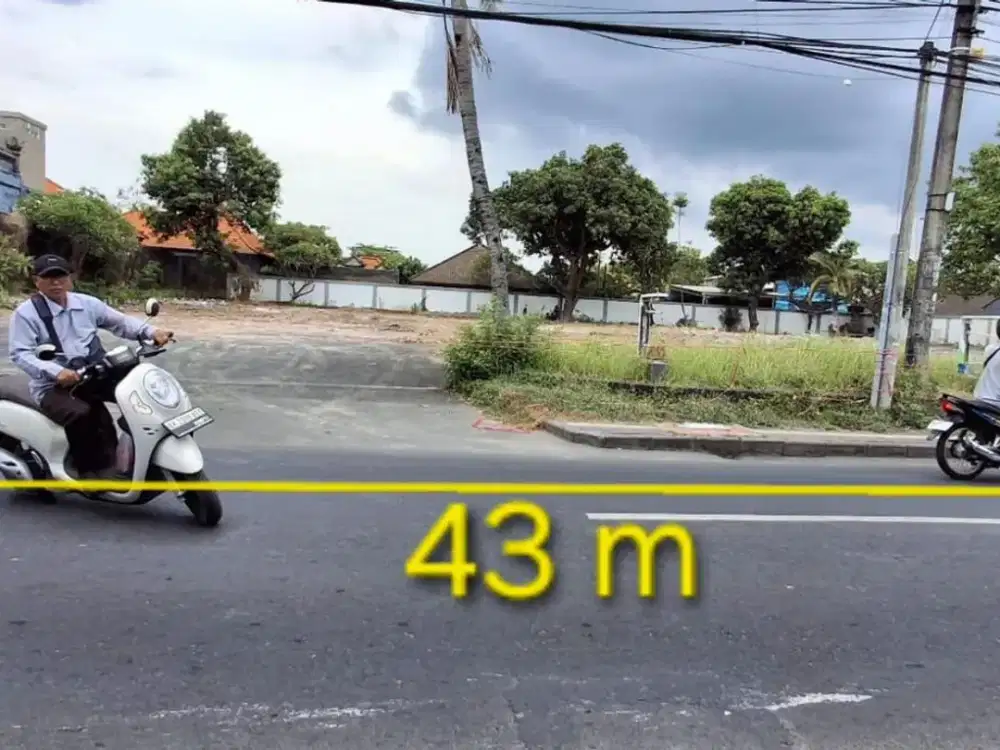 Tanah Komersil 17 Are Disewakan di, Pedungan Denpasar Selatan Area