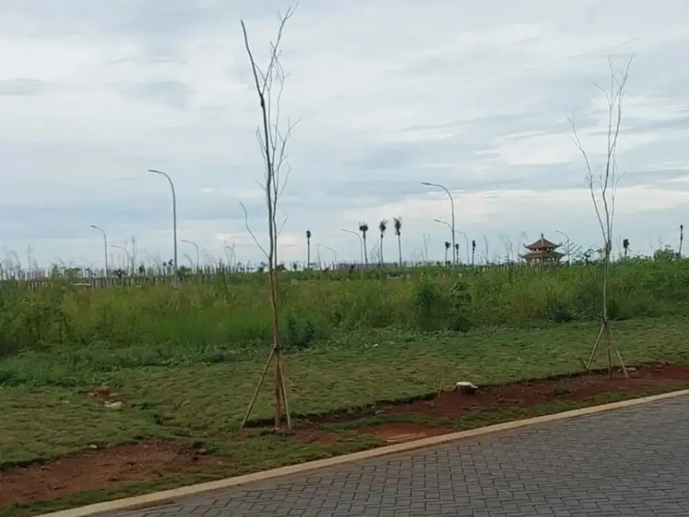 Dijual cepat kavling Bukit Danau Indah hunian PIK 2