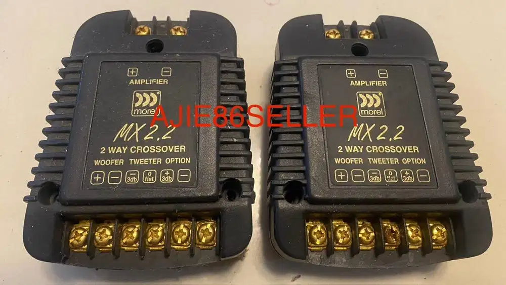MOREL MX 2.2 Crossover 2 Way Kondisi Oke