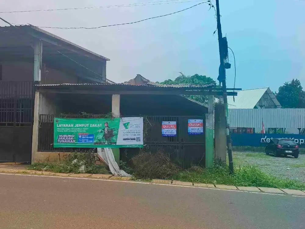 Jual Cepat Rumah Hitung Tanah di Raya Puspitek Tangerang Selatan