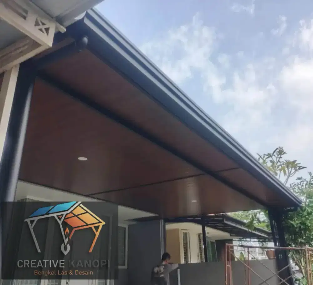 Kanopi plus plafon PVC