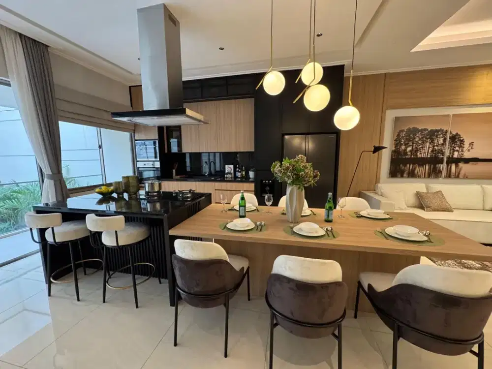 Dijual rumah mewah Golf Island PIK 10x25 Full Furnished