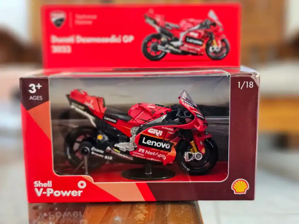 Ducati Desmosedici GP 2023 edisi Shell V-Power.