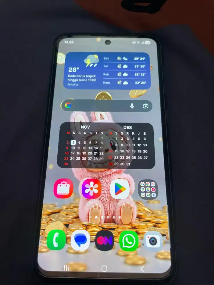 JUAL CEPAT Samsung A56 5G 8/256 gb Warna Graphite