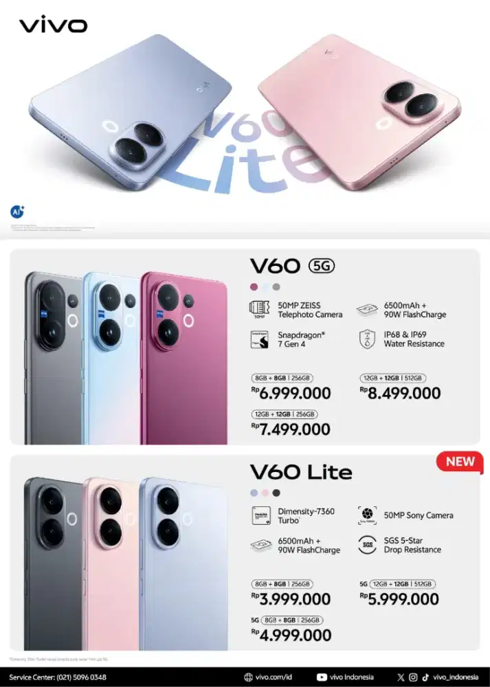 KHUSUS HP VIVO bisa CICILAN BUNGA 0% pakai VAST VINANCE