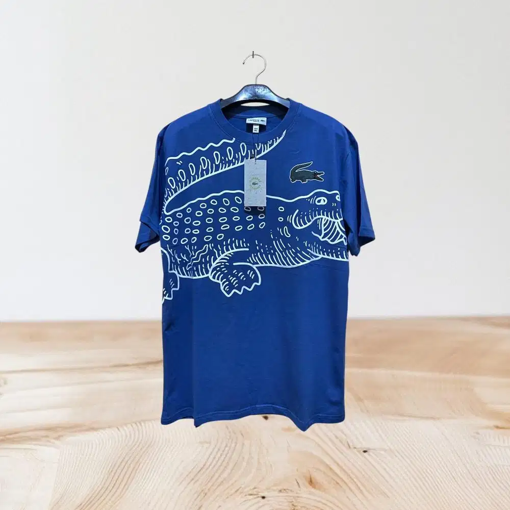 T-shirt lacoste blue