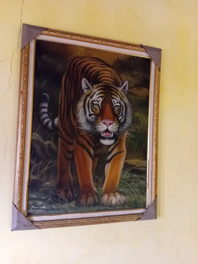 Dijual lukisan cat kanvas