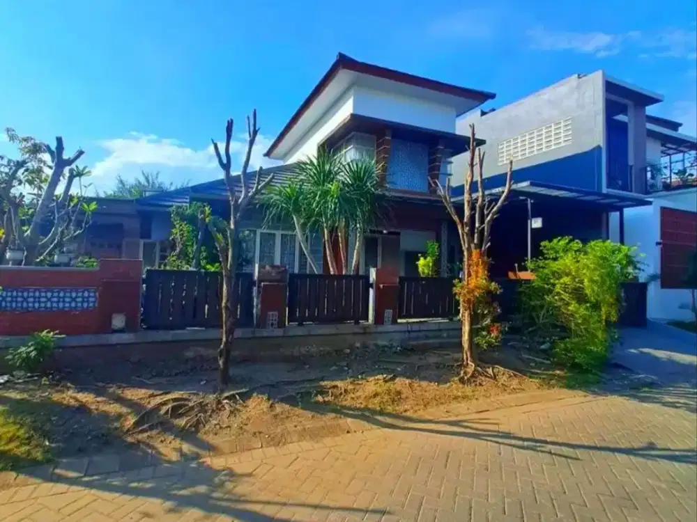 Rumah puri surya jaya, gedangan dekat graha tirta deltasari citra harmoni waru