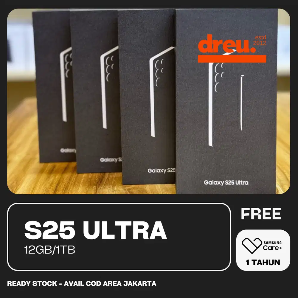 Samsung S25 Ultra 1TB Baru Garansi SEIN 1Tahun Bonus Samsung Care+