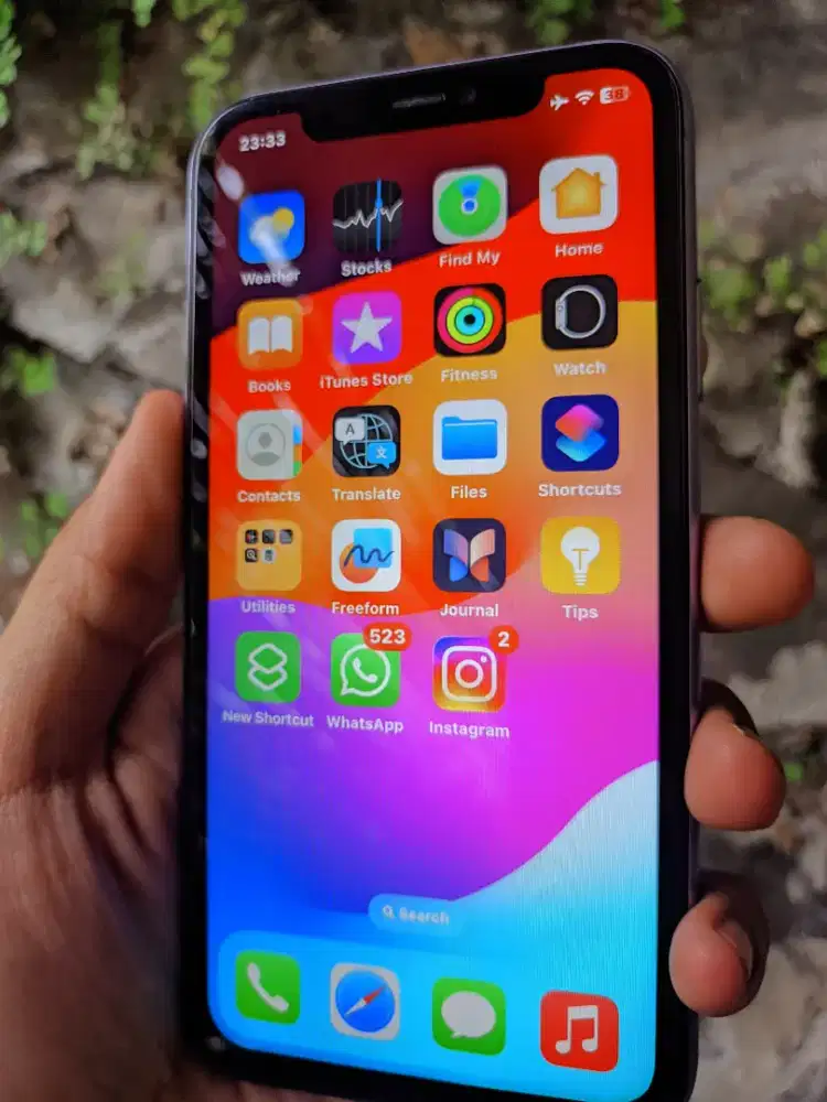 Iphone 11 64 gb HP dus kabel data