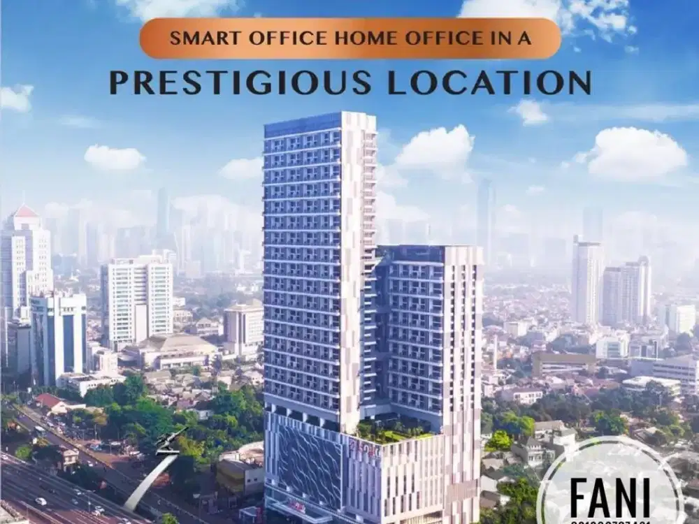 Office di jual dibawah harga NJOP dan free ppn 100 % di SOHO PANCORAN