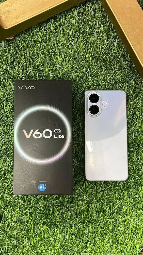 baru vivo V60 lite 5G, 6/128 garansi jalan 2 bulan open 4,1 nego