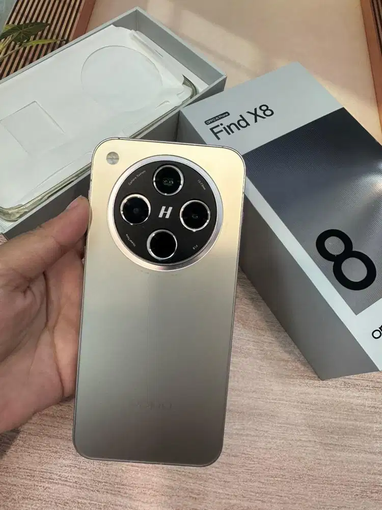 Oppo Find X8 16/512GB Stargrey lengkap