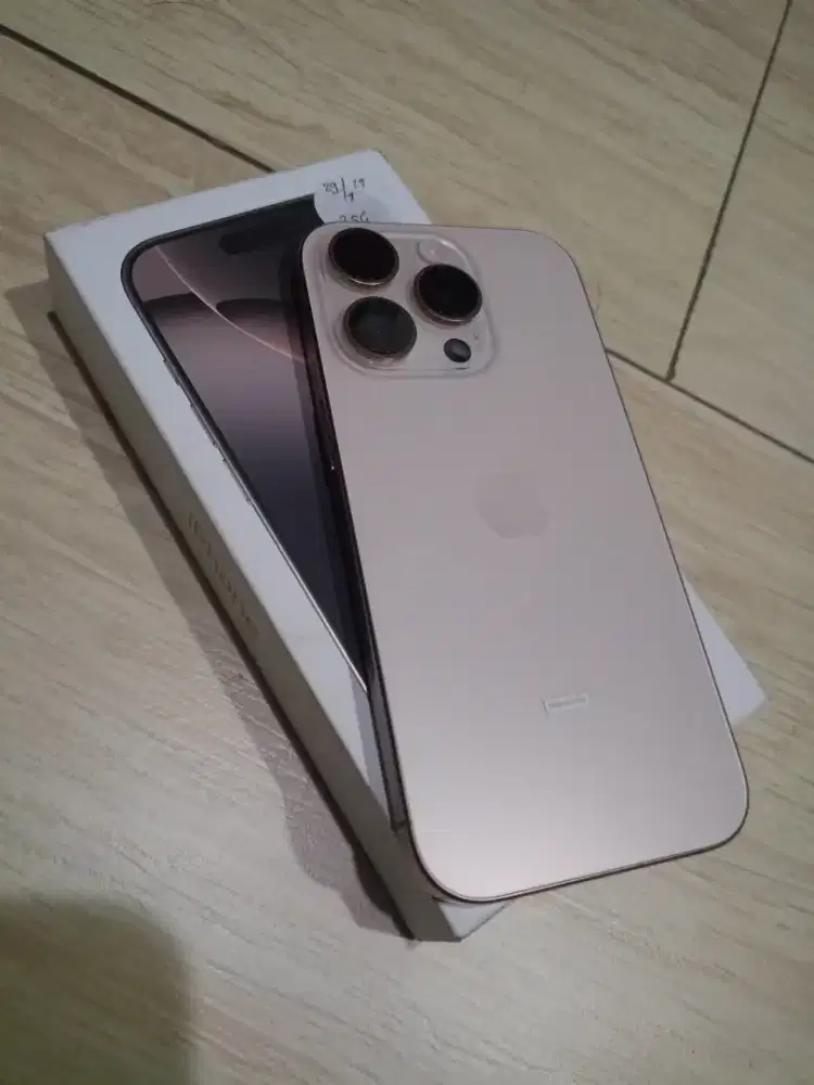 iPhone 16 Pro 256 GB fullset resmi iBox GARANSI AKTIF