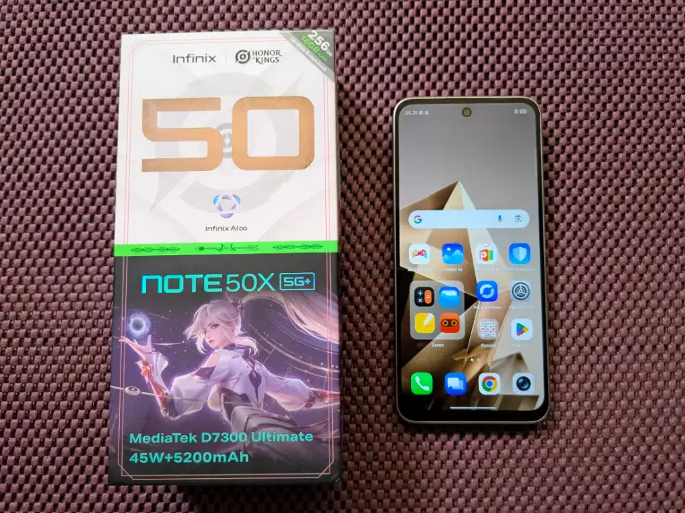 Infinix Note 50X 5G+ 8/256 GB Fullset