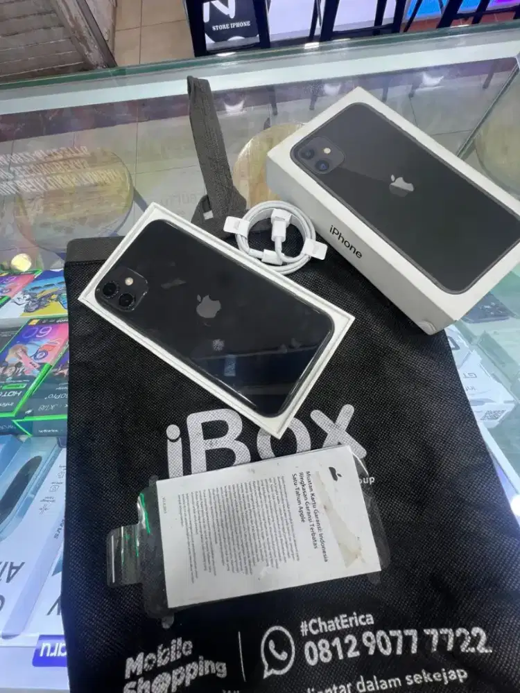 IPHONE 11 64GB EKS IBOX BH 94% BLACK