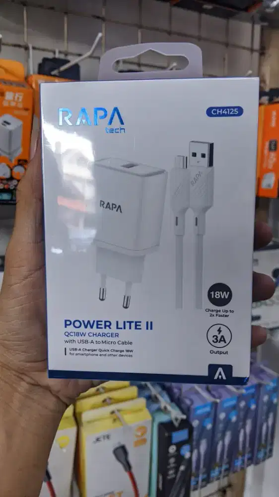 TRAVEL CHARGER MICRO RAPA TECH CH4125