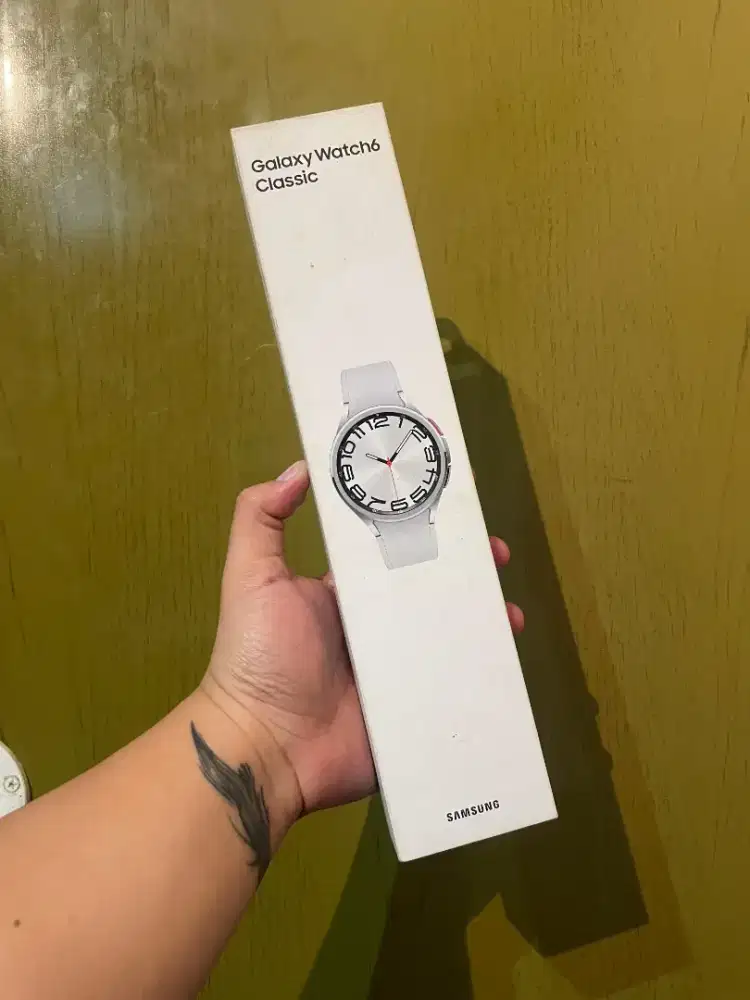 Samsung watch 6 classic baru segel garansi resmi