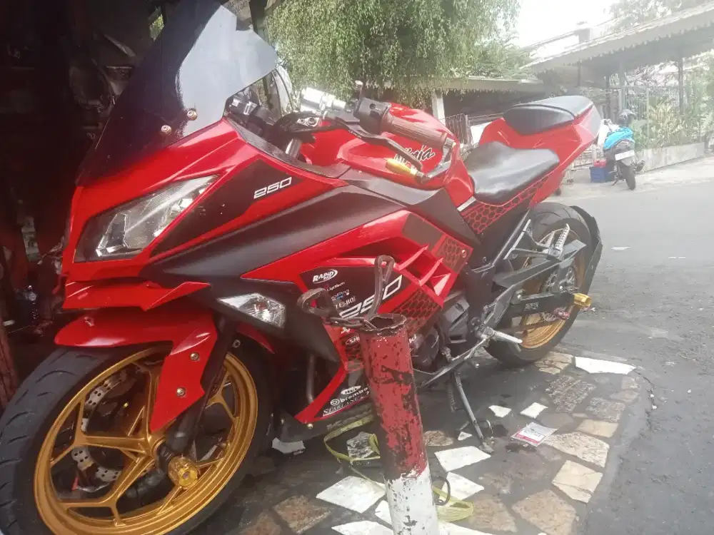 Jual santai ninja 250 fi
