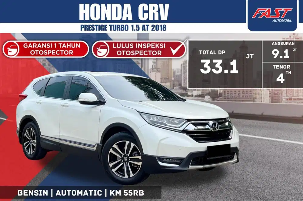 HONDA CRV PRESTIGE 2018 1.5 TURBO PANORAMIC LOW KM.55RB PJK PJG #F2ST
