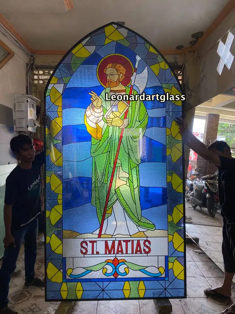 KACA PATRI/STAINED ART GLASS SIDOARJO SURABAYA