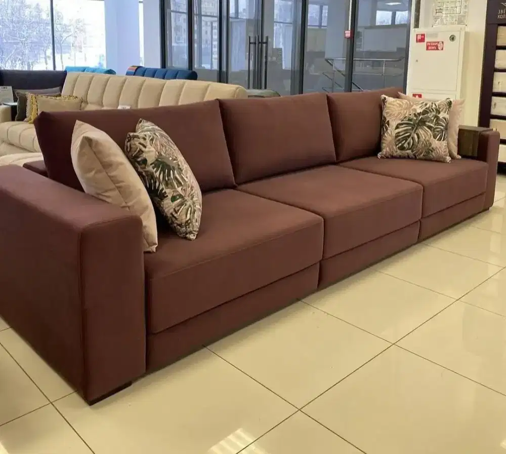 Sofa 3 puff besar minimalis
