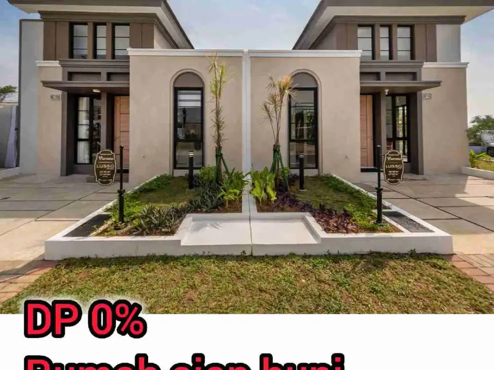 dijual rumah DP 0% di citra raya Cikupa . ready stok