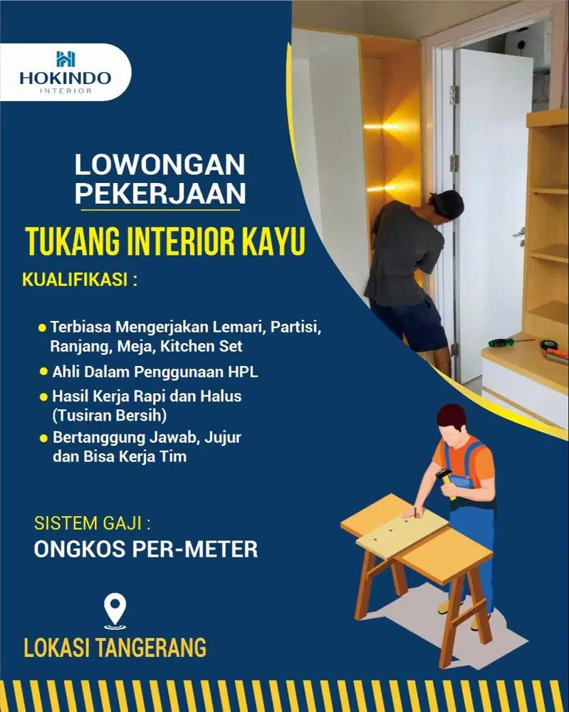 loker tukang interior kayu