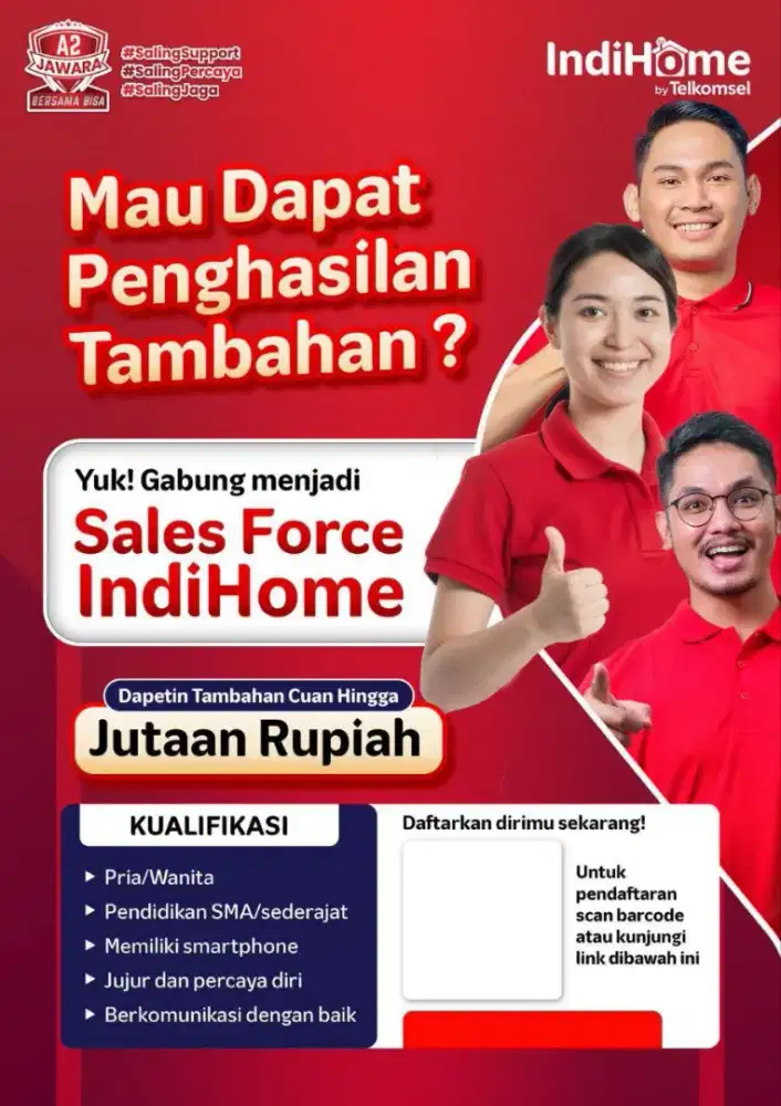 OPEN RECRUITMEN SALES FORCE INDIHOME
