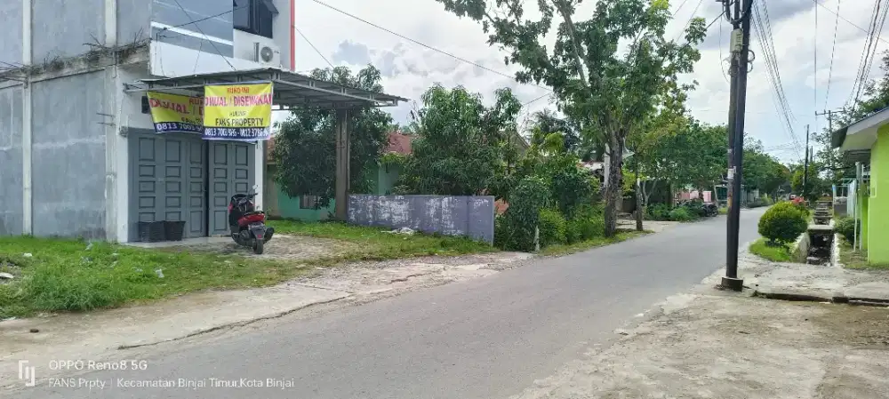 Dijual Cepat Murah kali Tanah dan Ruko 2,5lantai Strategis KotaBinjai