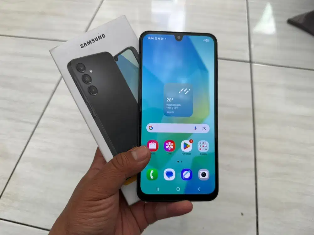 Samsung a16 8/128gb umur sebulan masih baru fullset
