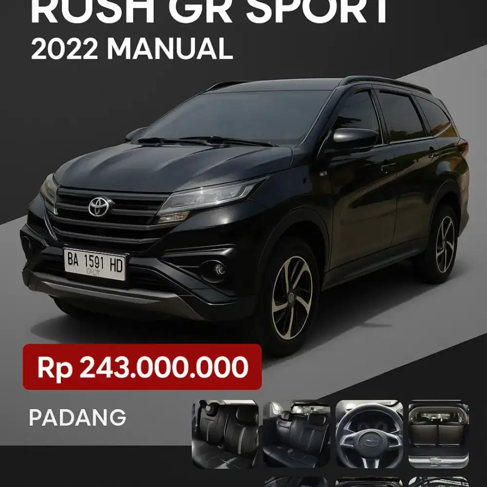 Rush GR Sport 2022 Manual