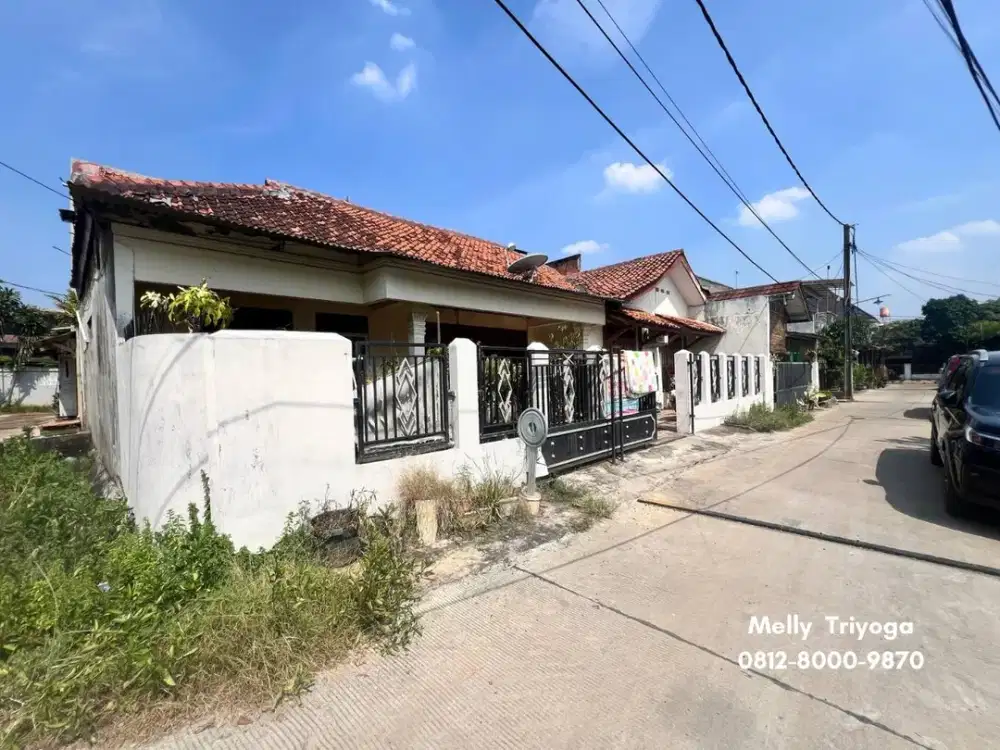 Rumah Posisi Hoek Komplek Jatibening Baru, Pondok Gede, Bekasi