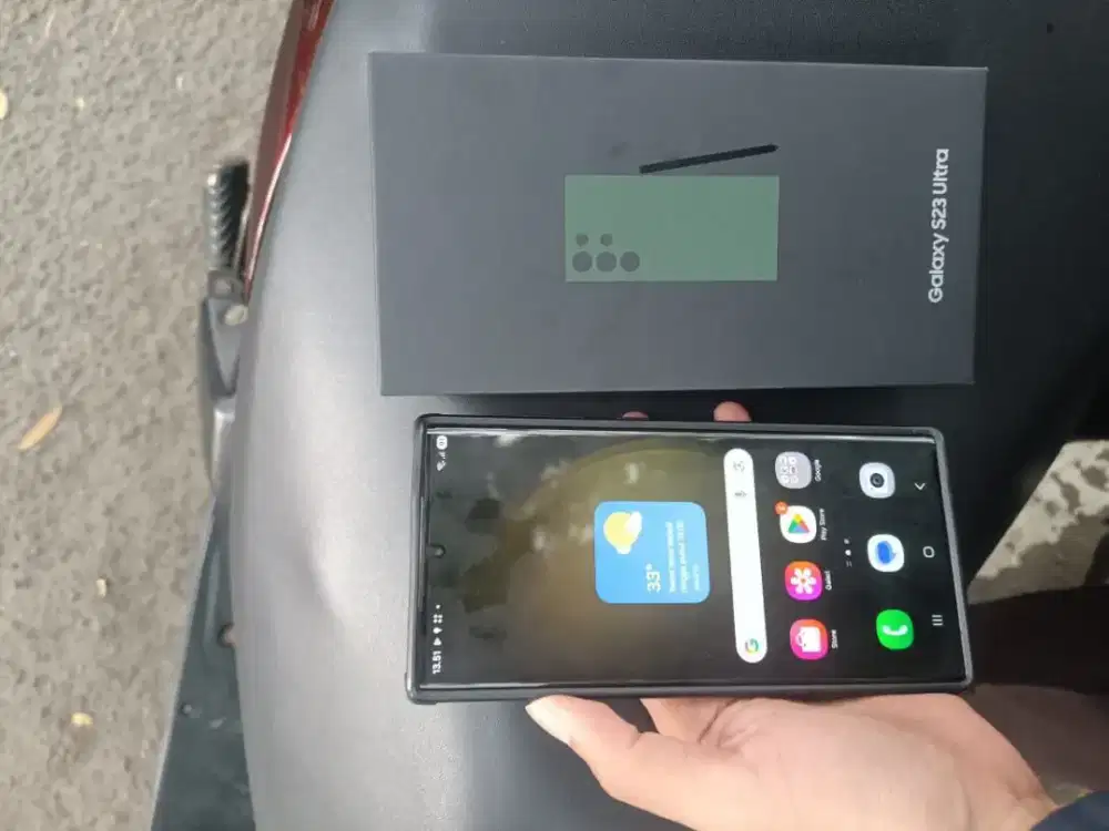 Samsung S23 Ultra 12/512Gb Resmi sein lngkp ori no minus terwat bs TT